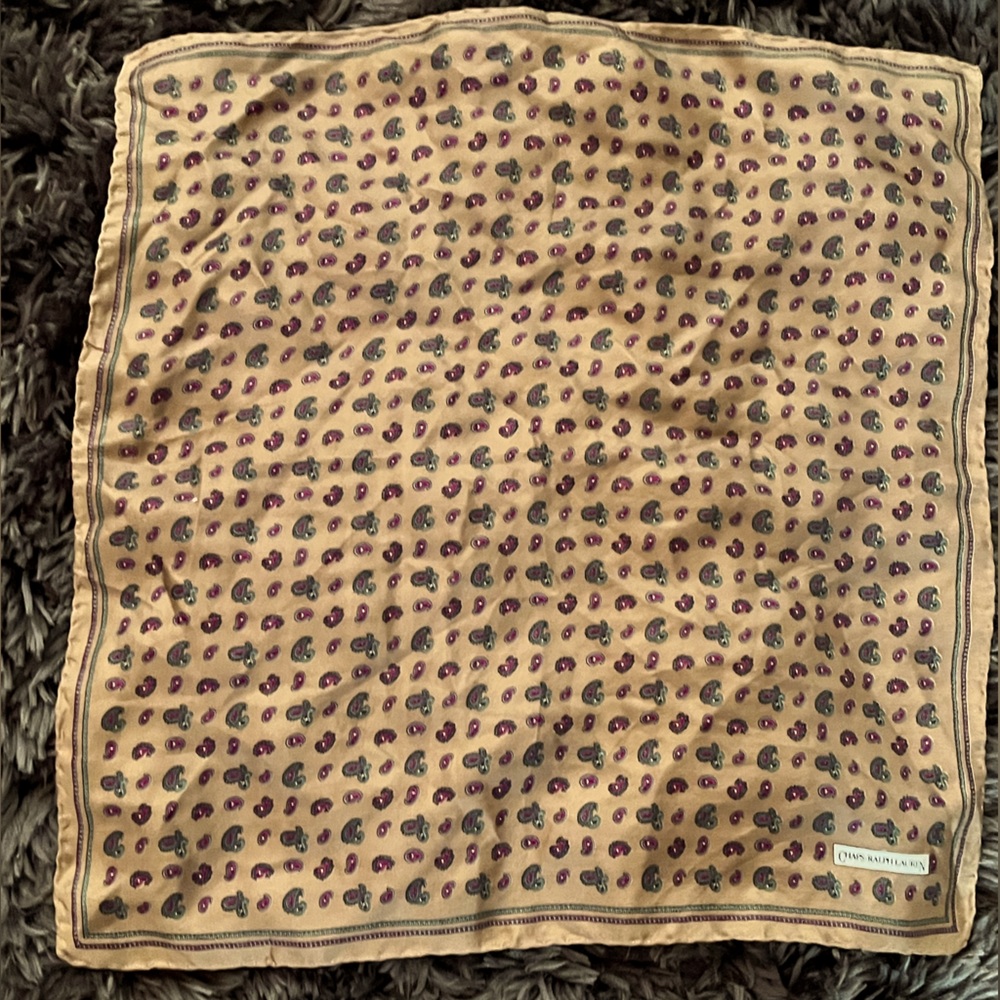 Chaps Ralph Lauren Vintage Paisley Scarf - AS IS
